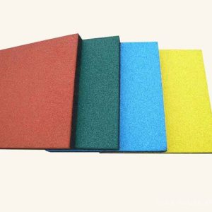 Thảm cao su tấm màu trơn ngoài trời 1m2